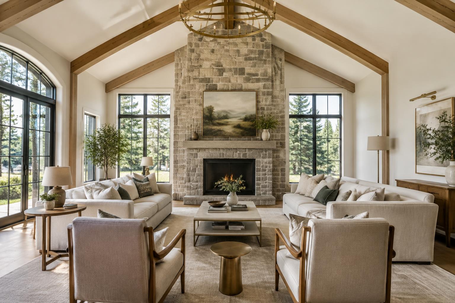 Sample Residence — Pinewood Farmhouse detail 1